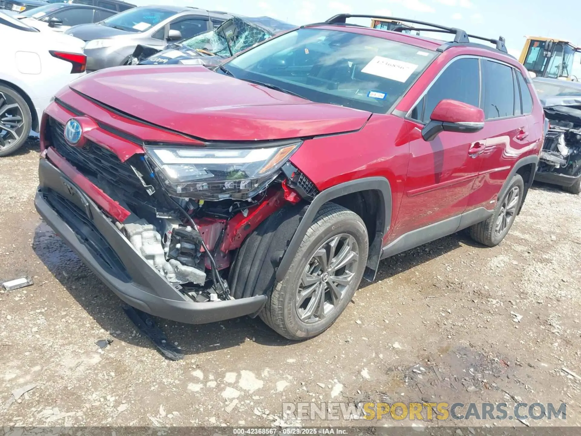 2 Photograph of a damaged car 4T3B6RFV1RU157916 TOYOTA RAV4 2024