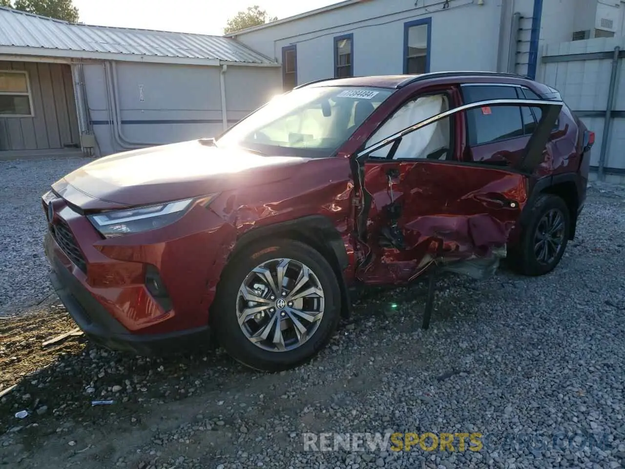 1 Photograph of a damaged car 4T3B6RFV8RU160649 TOYOTA RAV4 2024