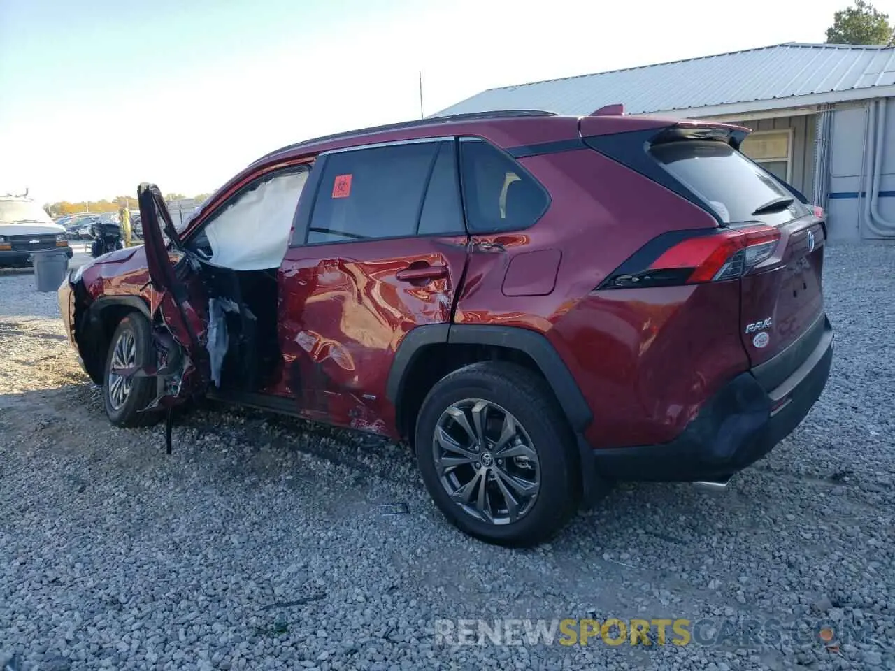 2 Photograph of a damaged car 4T3B6RFV8RU160649 TOYOTA RAV4 2024