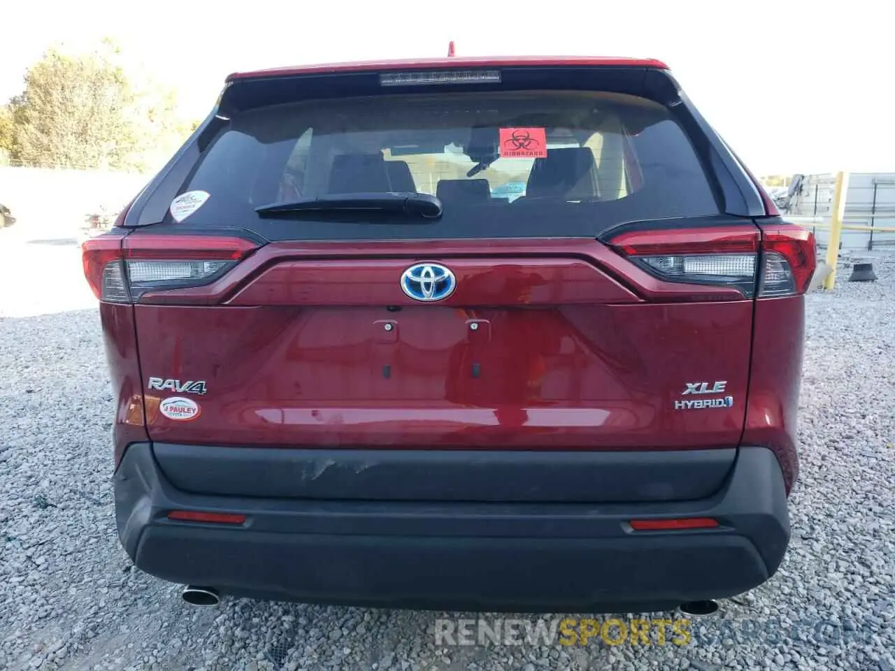 6 Photograph of a damaged car 4T3B6RFV8RU160649 TOYOTA RAV4 2024