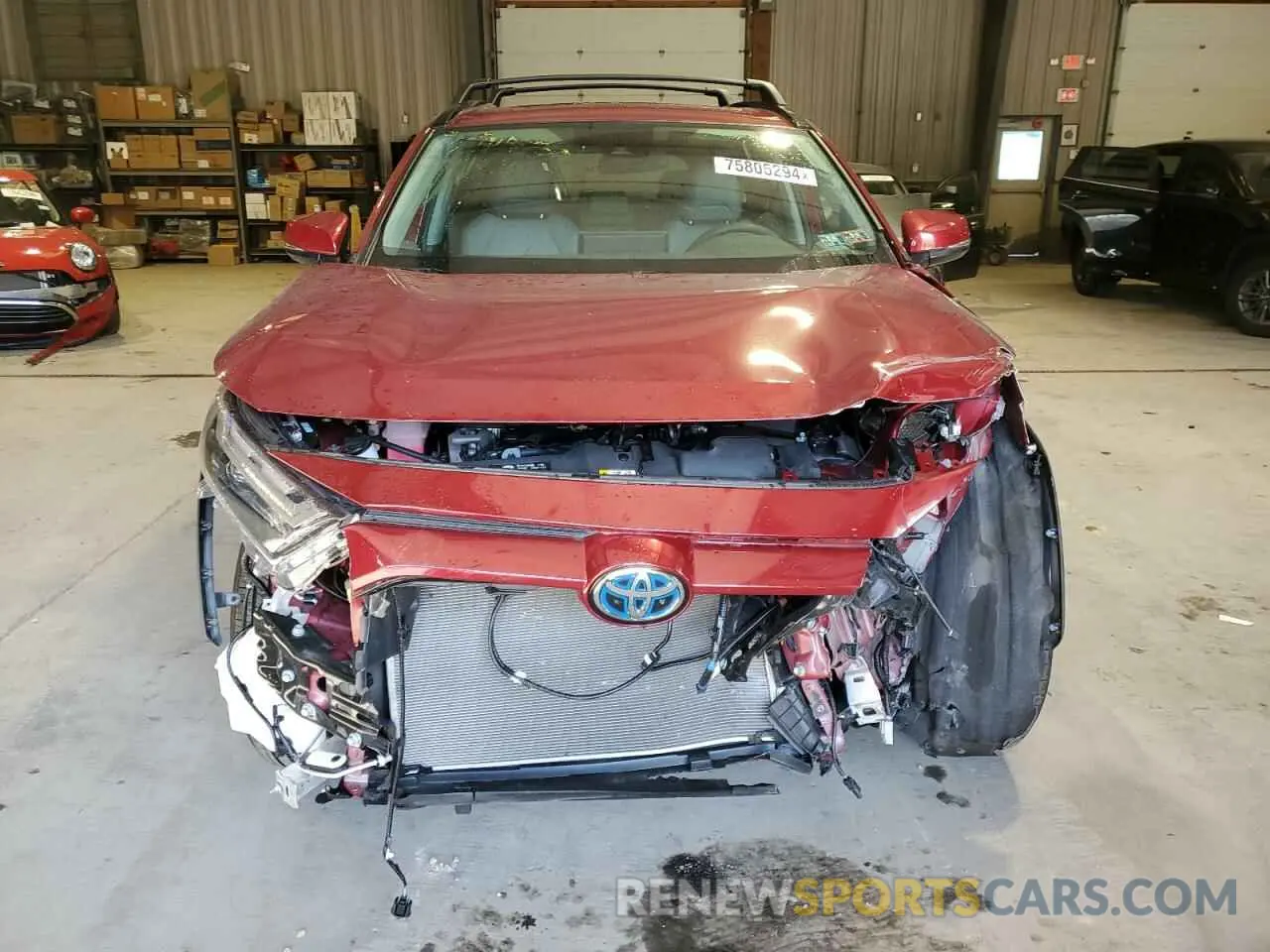 5 Photograph of a damaged car 4T3B6RFV9RU146209 TOYOTA RAV4 2024