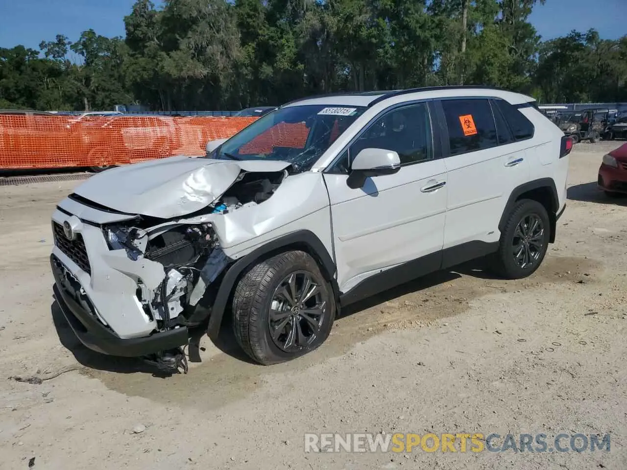 1 Photograph of a damaged car 4T3D6RFV0RU141313 TOYOTA RAV4 2024