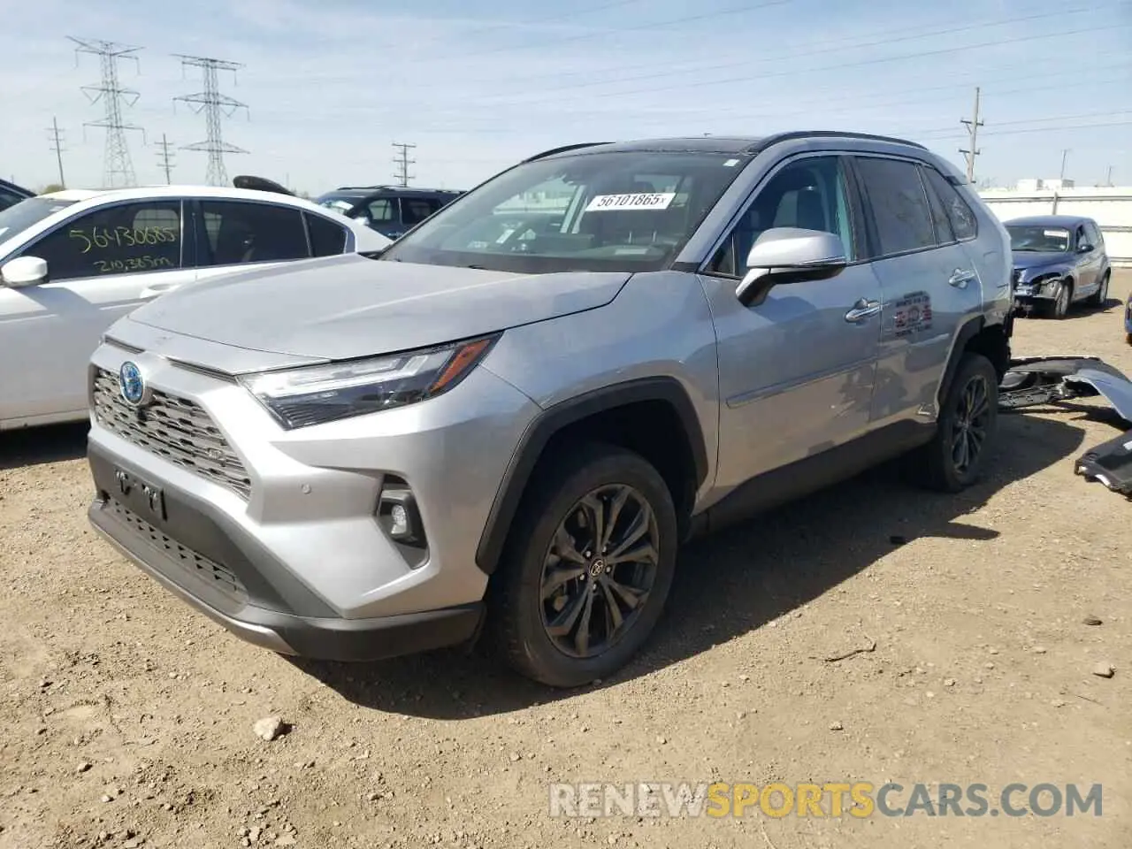 1 Photograph of a damaged car 4T3D6RFV3RU142651 TOYOTA RAV4 2024