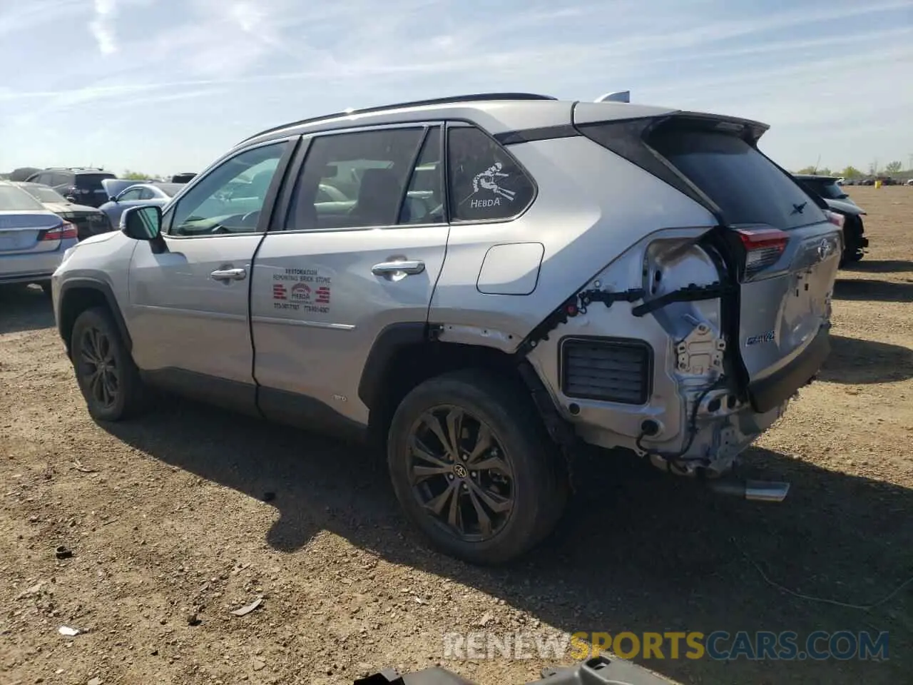 2 Photograph of a damaged car 4T3D6RFV3RU142651 TOYOTA RAV4 2024