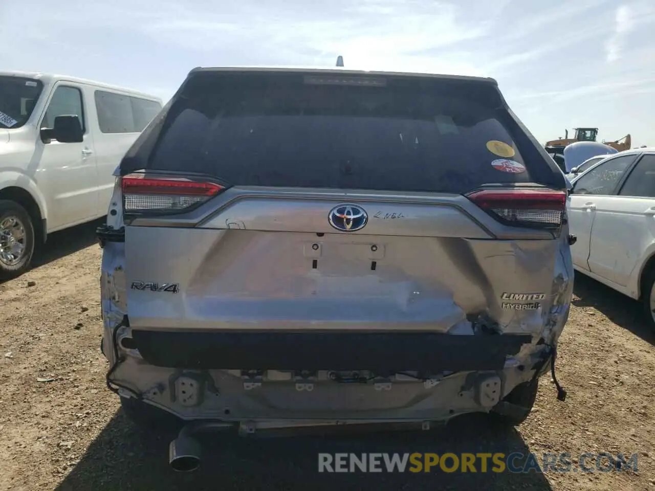 6 Photograph of a damaged car 4T3D6RFV3RU142651 TOYOTA RAV4 2024