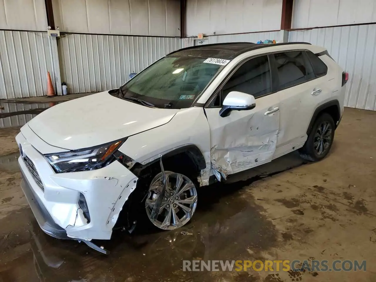 1 Photograph of a damaged car 4T3D6RFV8RU164371 TOYOTA RAV4 2024