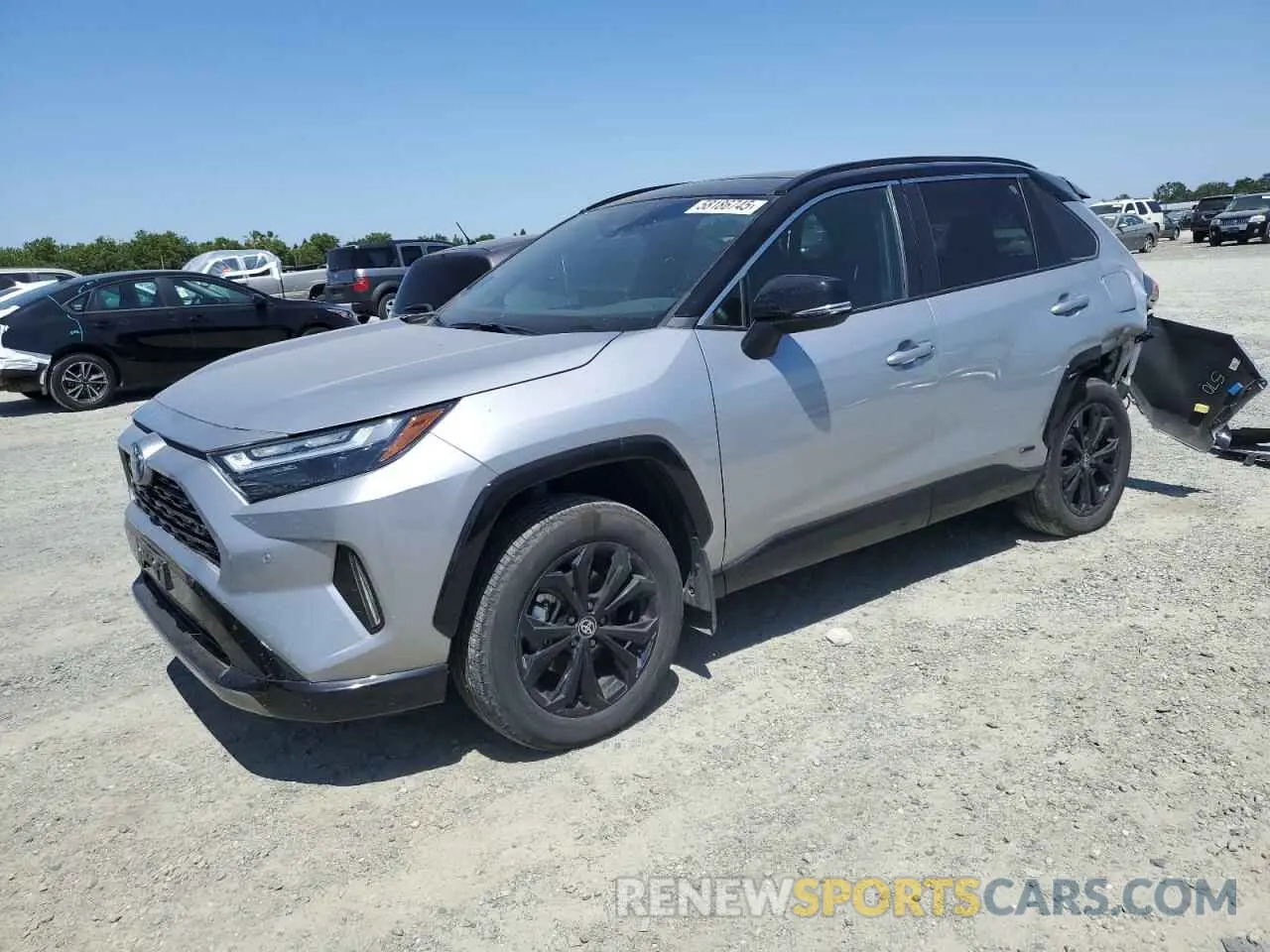 1 Photograph of a damaged car 4T3E6RFV0RU142272 TOYOTA RAV4 2024