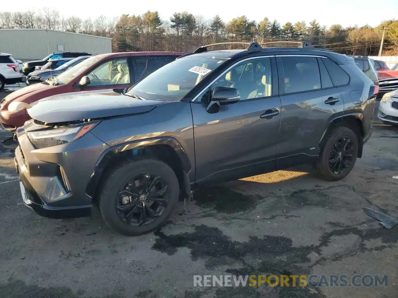 1 Photograph of a damaged car 4T3E6RFV1RU146041 TOYOTA RAV4 2024