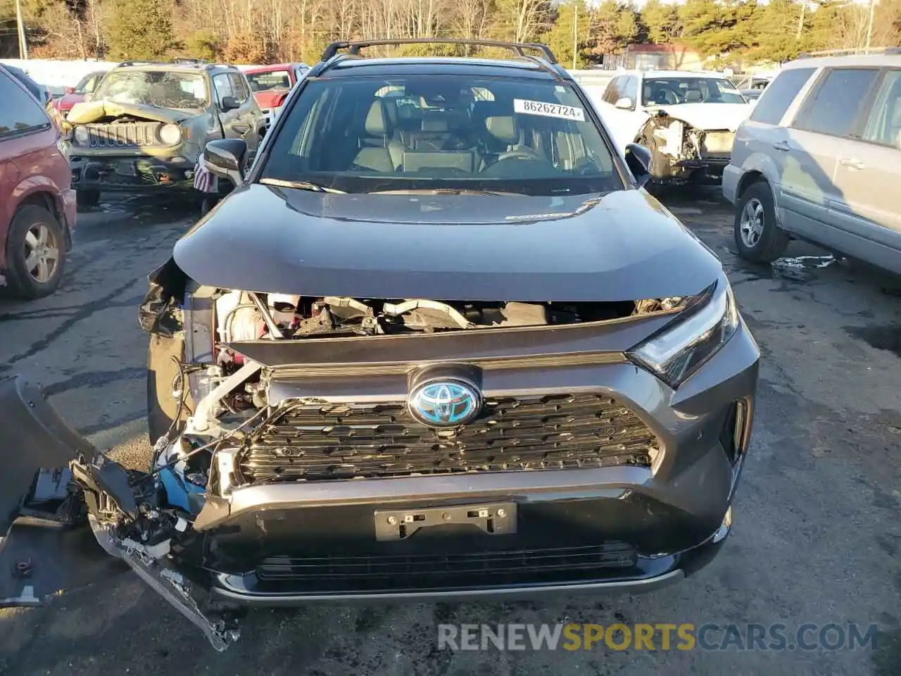 5 Photograph of a damaged car 4T3E6RFV1RU146041 TOYOTA RAV4 2024