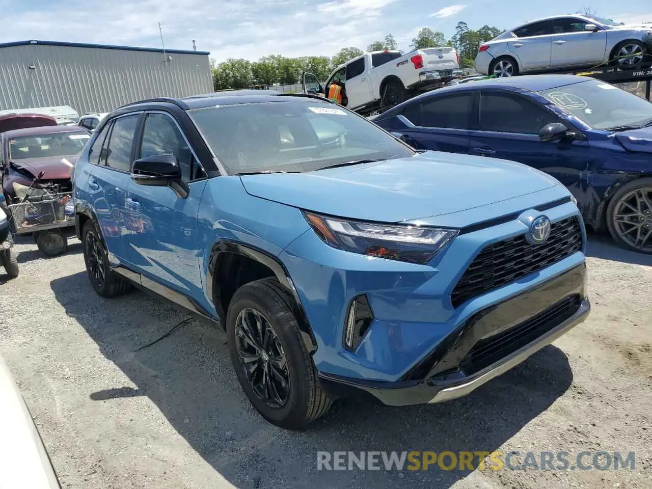 4 Photograph of a damaged car 4T3E6RFV2RU154181 TOYOTA RAV4 2024