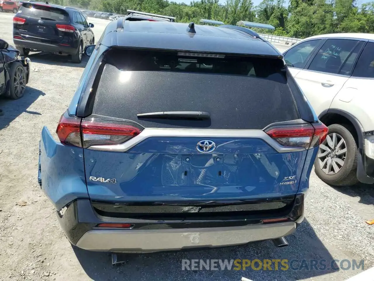 6 Photograph of a damaged car 4T3E6RFV2RU154181 TOYOTA RAV4 2024
