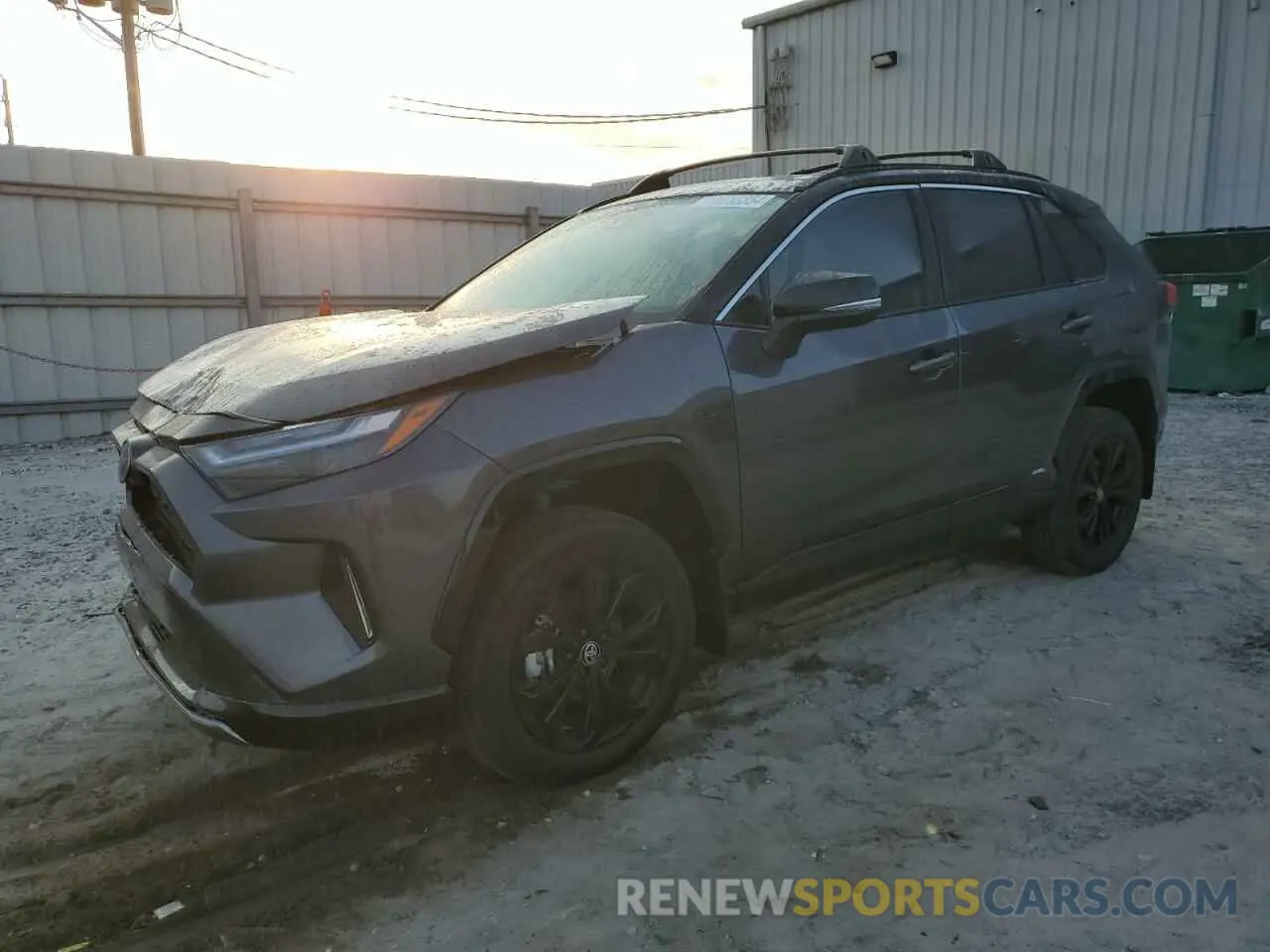 1 Photograph of a damaged car 4T3E6RFV2RU167478 TOYOTA RAV4 2024
