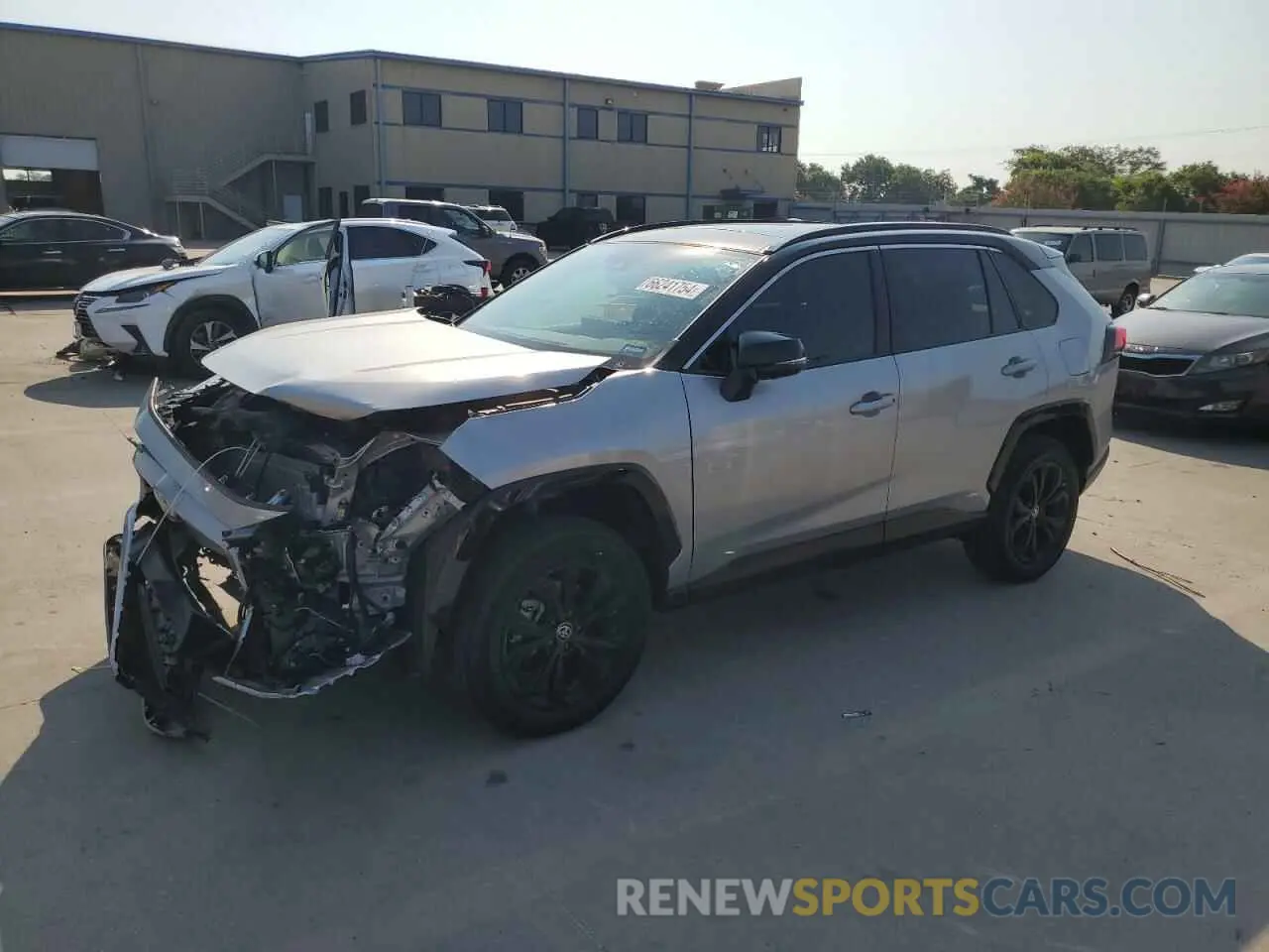 1 Photograph of a damaged car 4T3E6RFV3RU148549 TOYOTA RAV4 2024