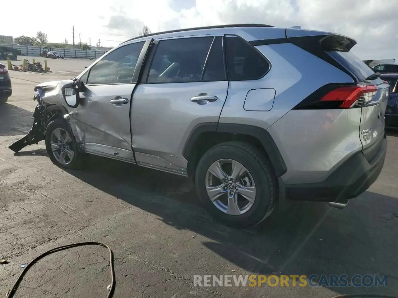 2 Photograph of a damaged car 4T3LWRFV0RU148547 TOYOTA RAV4 2024