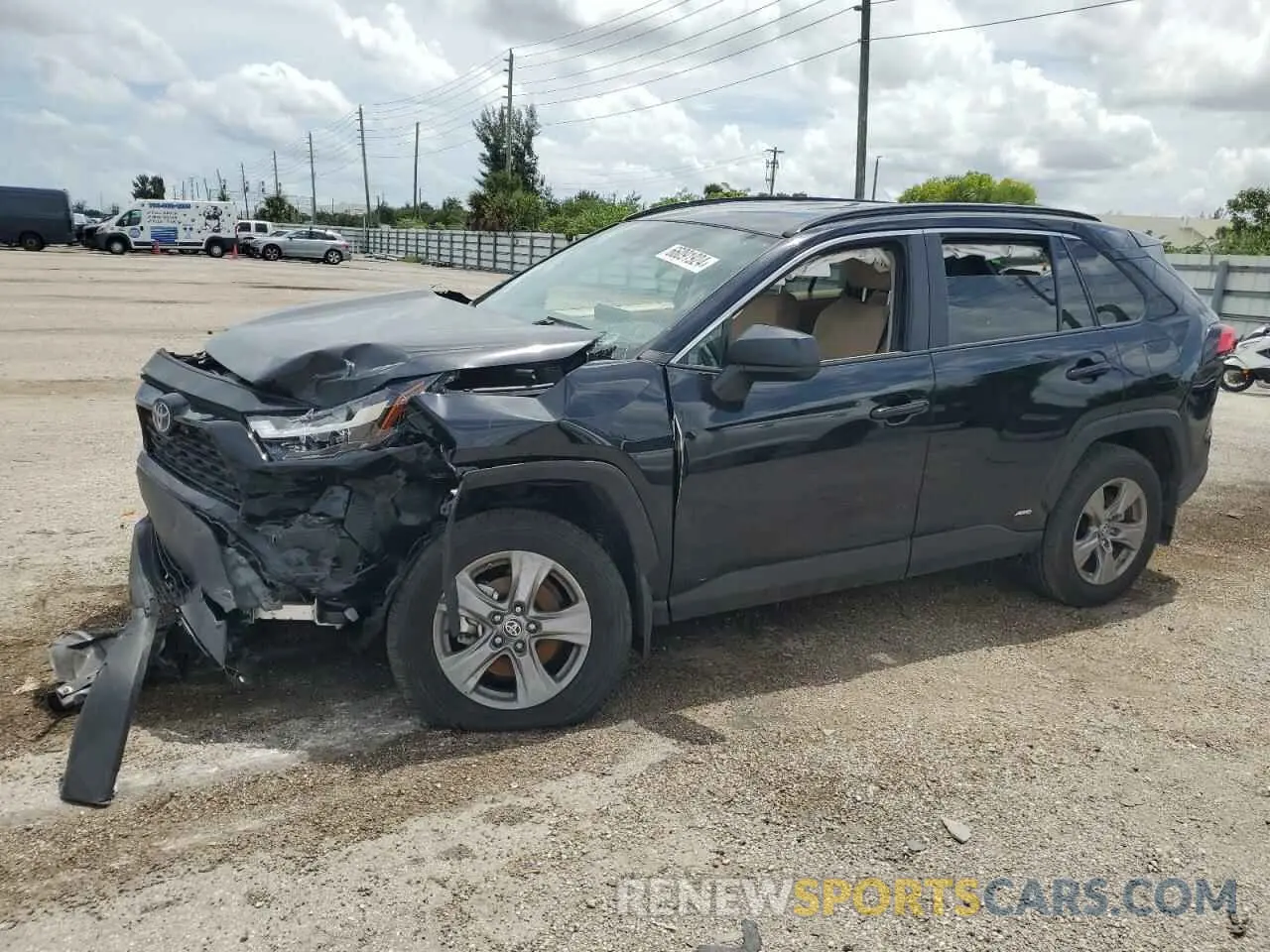 1 Photograph of a damaged car 4T3LWRFV1RU126279 TOYOTA RAV4 2024
