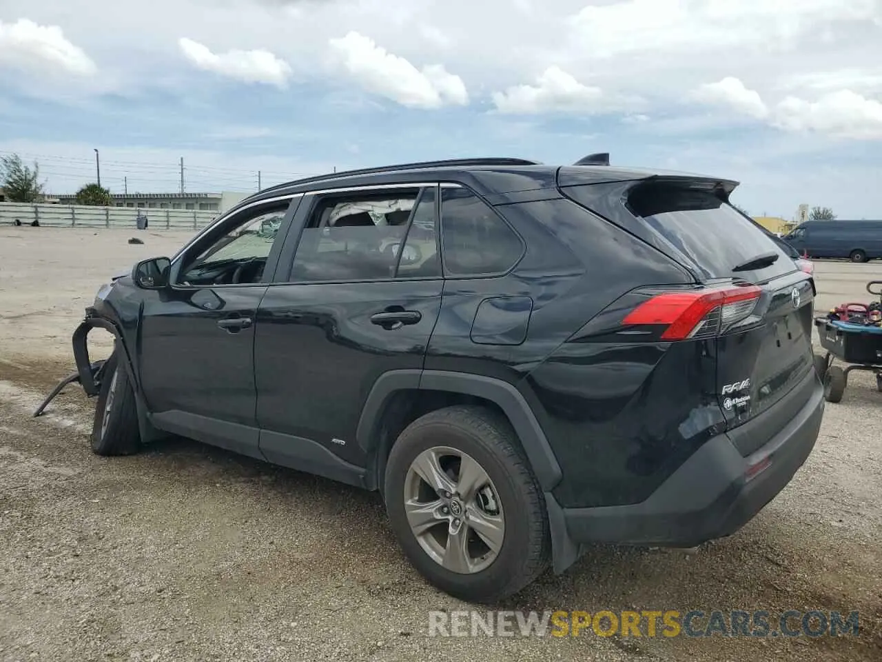 2 Photograph of a damaged car 4T3LWRFV1RU126279 TOYOTA RAV4 2024