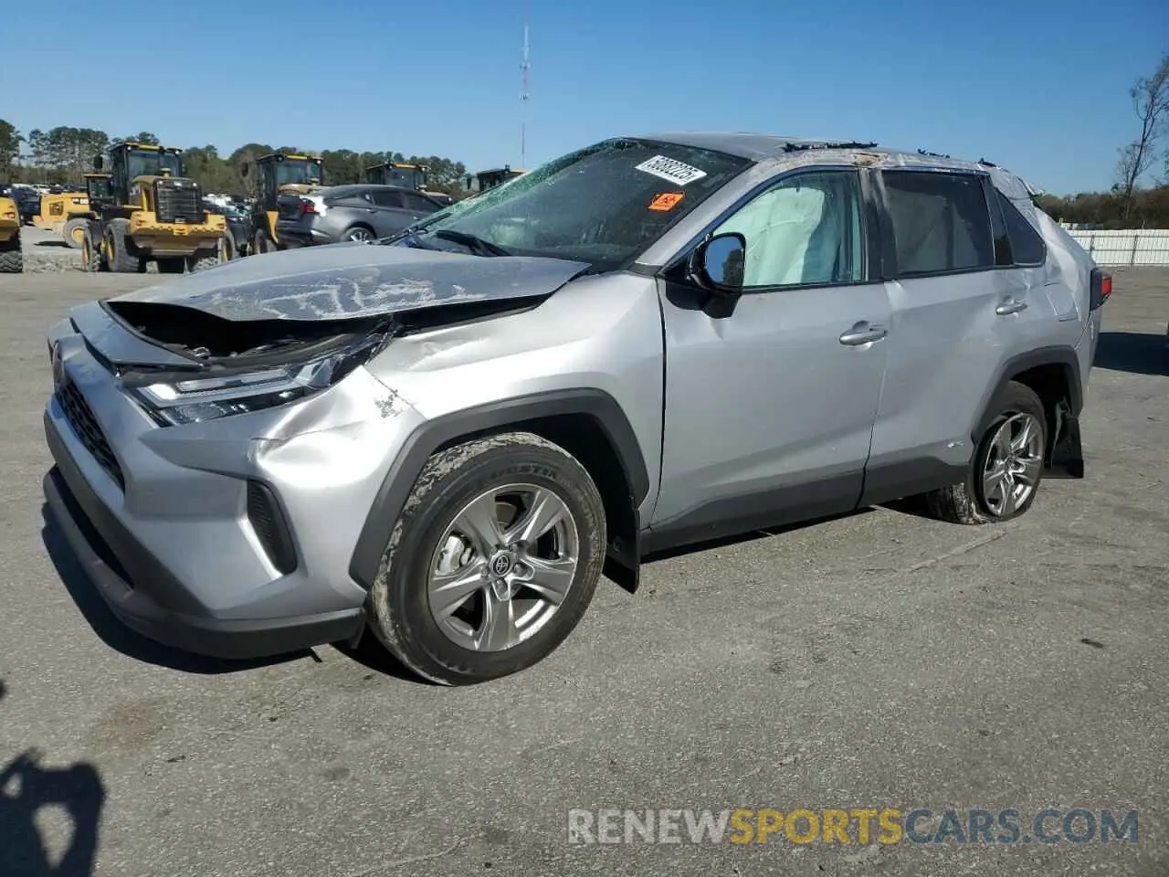 1 Photograph of a damaged car 4T3LWRFV3RU128499 TOYOTA RAV4 2024
