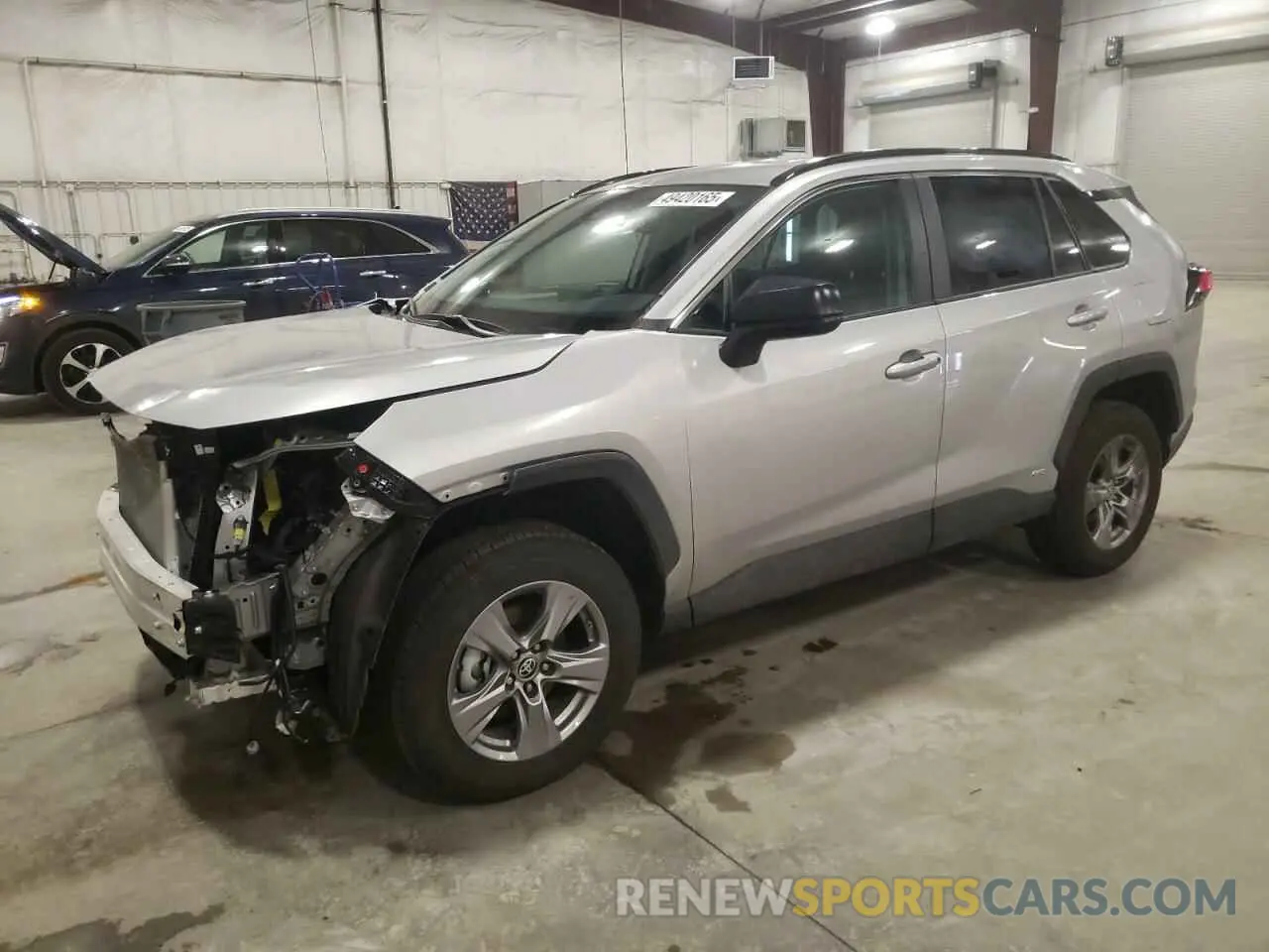 1 Photograph of a damaged car 4T3LWRFV4RU118533 TOYOTA RAV4 2024