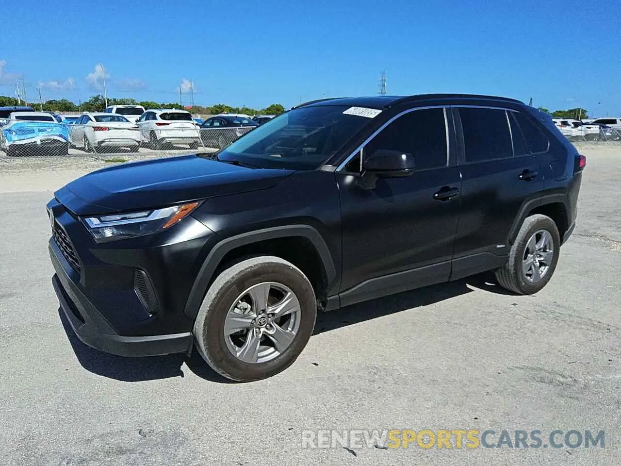 1 Photograph of a damaged car 4T3LWRFV4RU125921 TOYOTA RAV4 2024