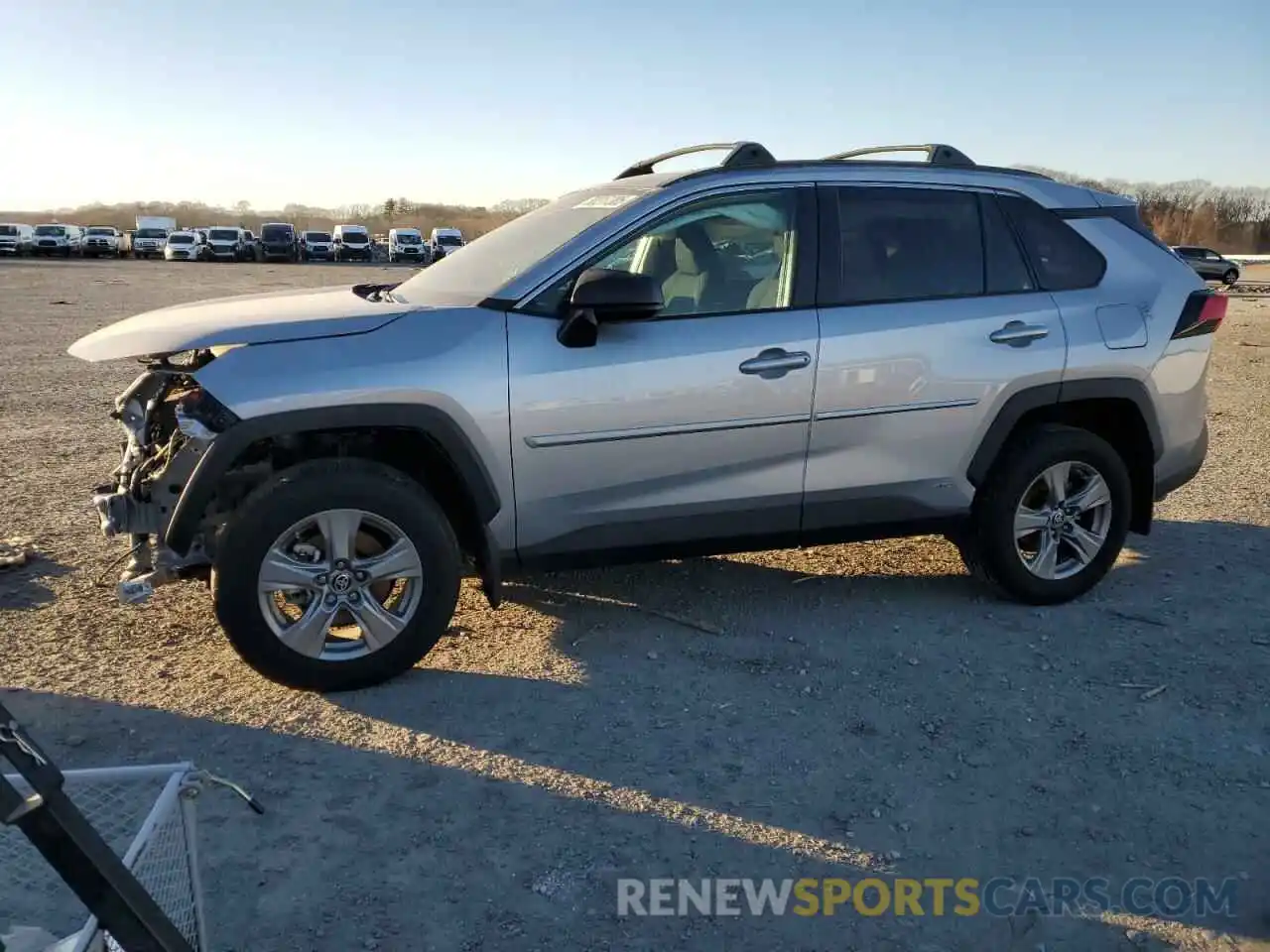 1 Photograph of a damaged car 4T3LWRFV4RU143903 TOYOTA RAV4 2024