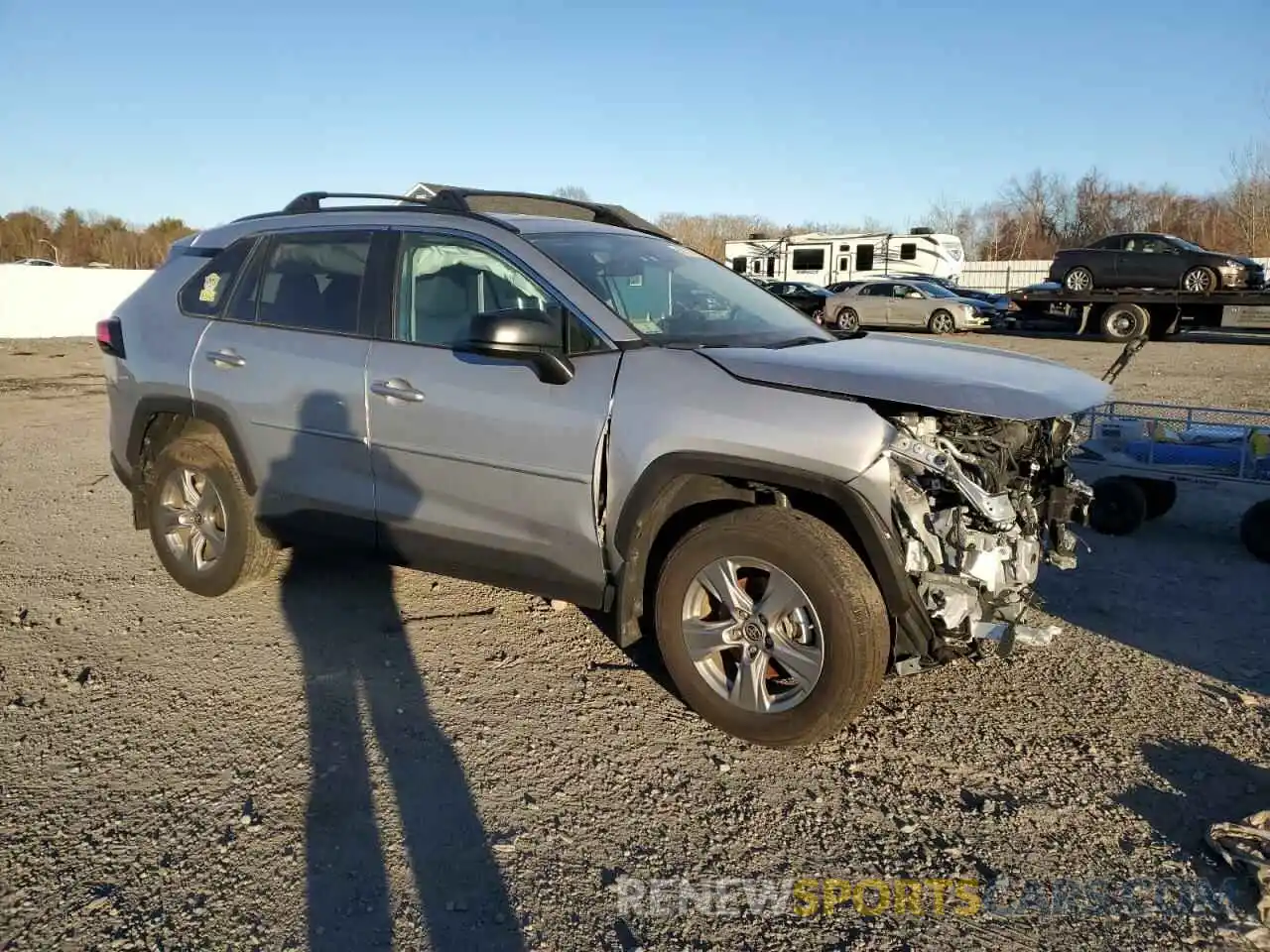 4 Photograph of a damaged car 4T3LWRFV4RU143903 TOYOTA RAV4 2024