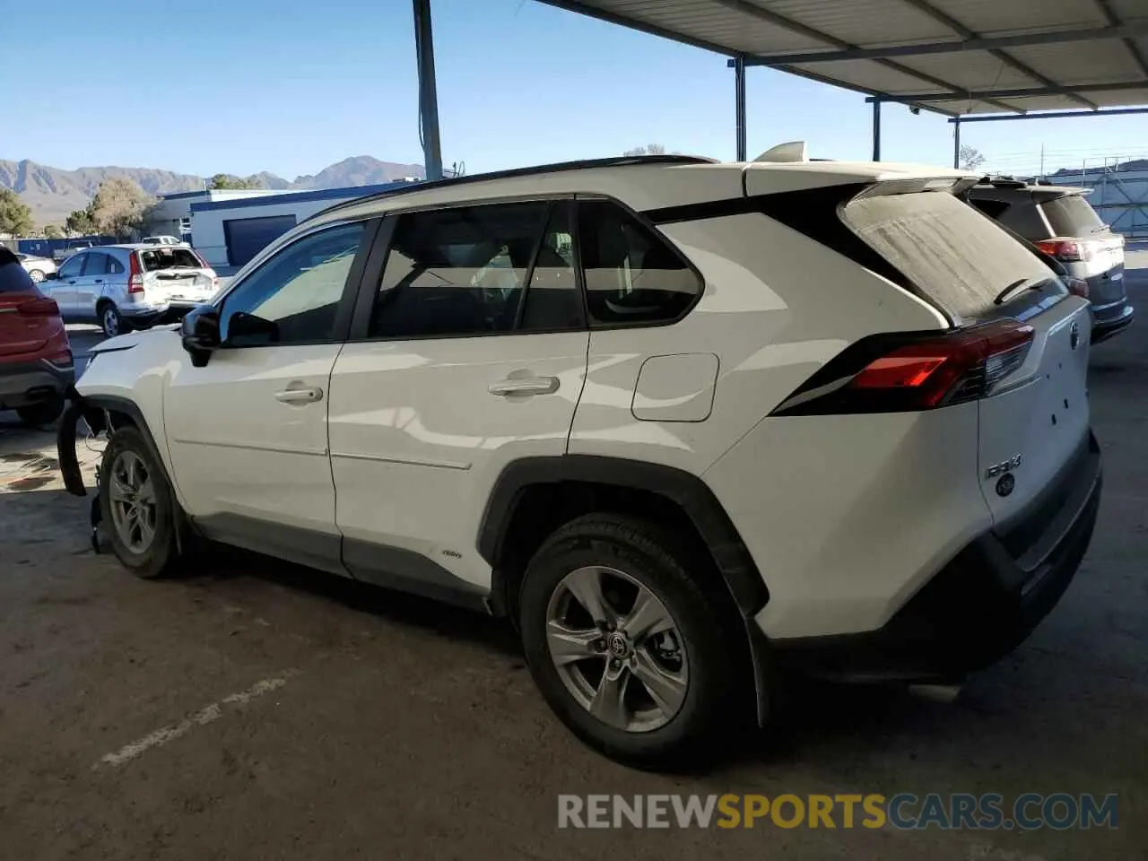 2 Photograph of a damaged car 4T3LWRFV4RU146879 TOYOTA RAV4 2024