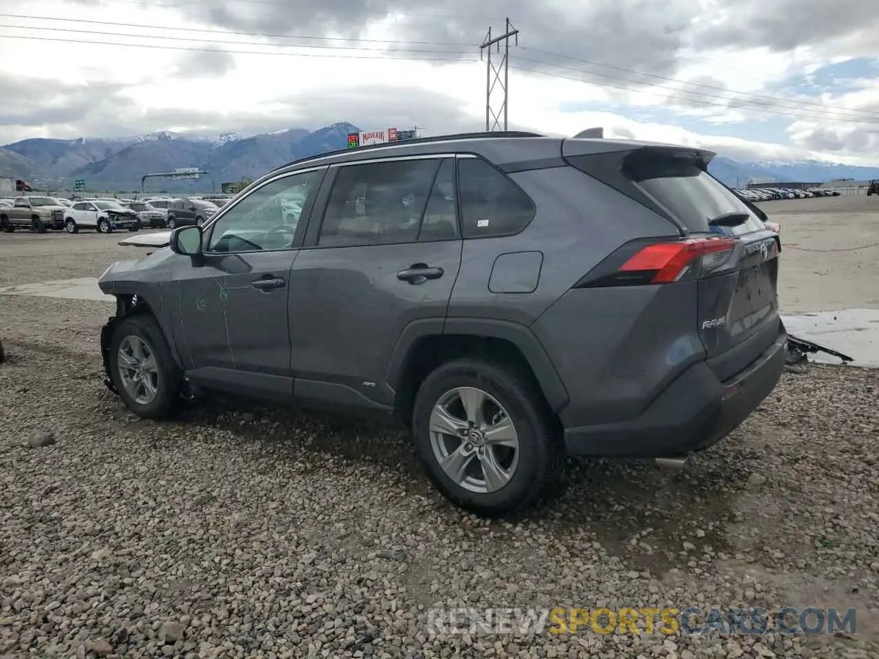 2 Photograph of a damaged car 4T3LWRFV4RU160992 TOYOTA RAV4 2024