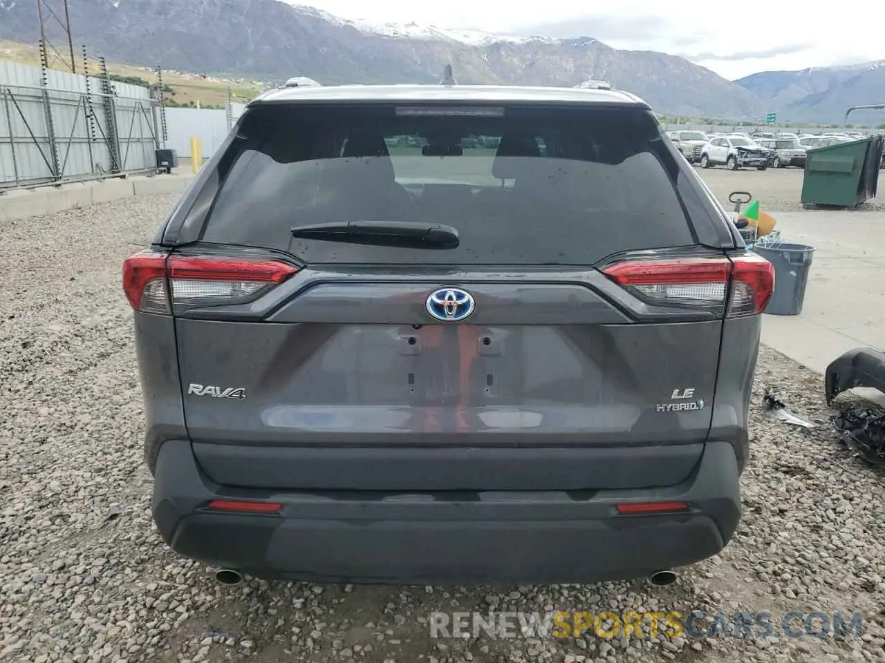 6 Photograph of a damaged car 4T3LWRFV4RU160992 TOYOTA RAV4 2024