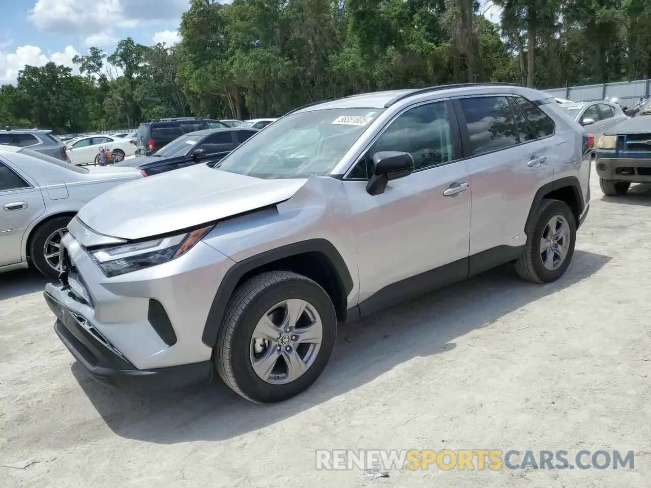 1 Photograph of a damaged car 4T3LWRFV7RU155608 TOYOTA RAV4 2024