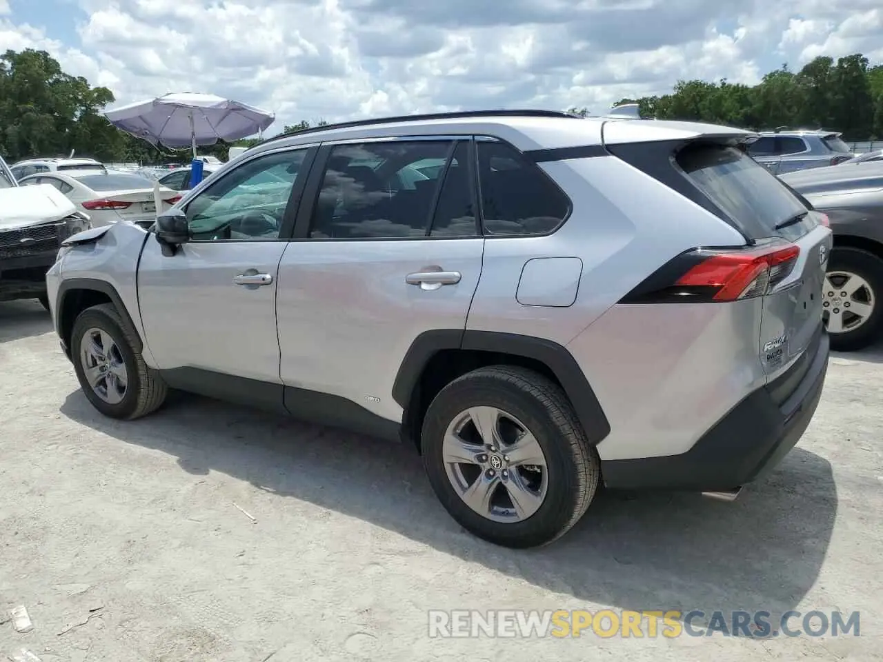 2 Photograph of a damaged car 4T3LWRFV7RU155608 TOYOTA RAV4 2024