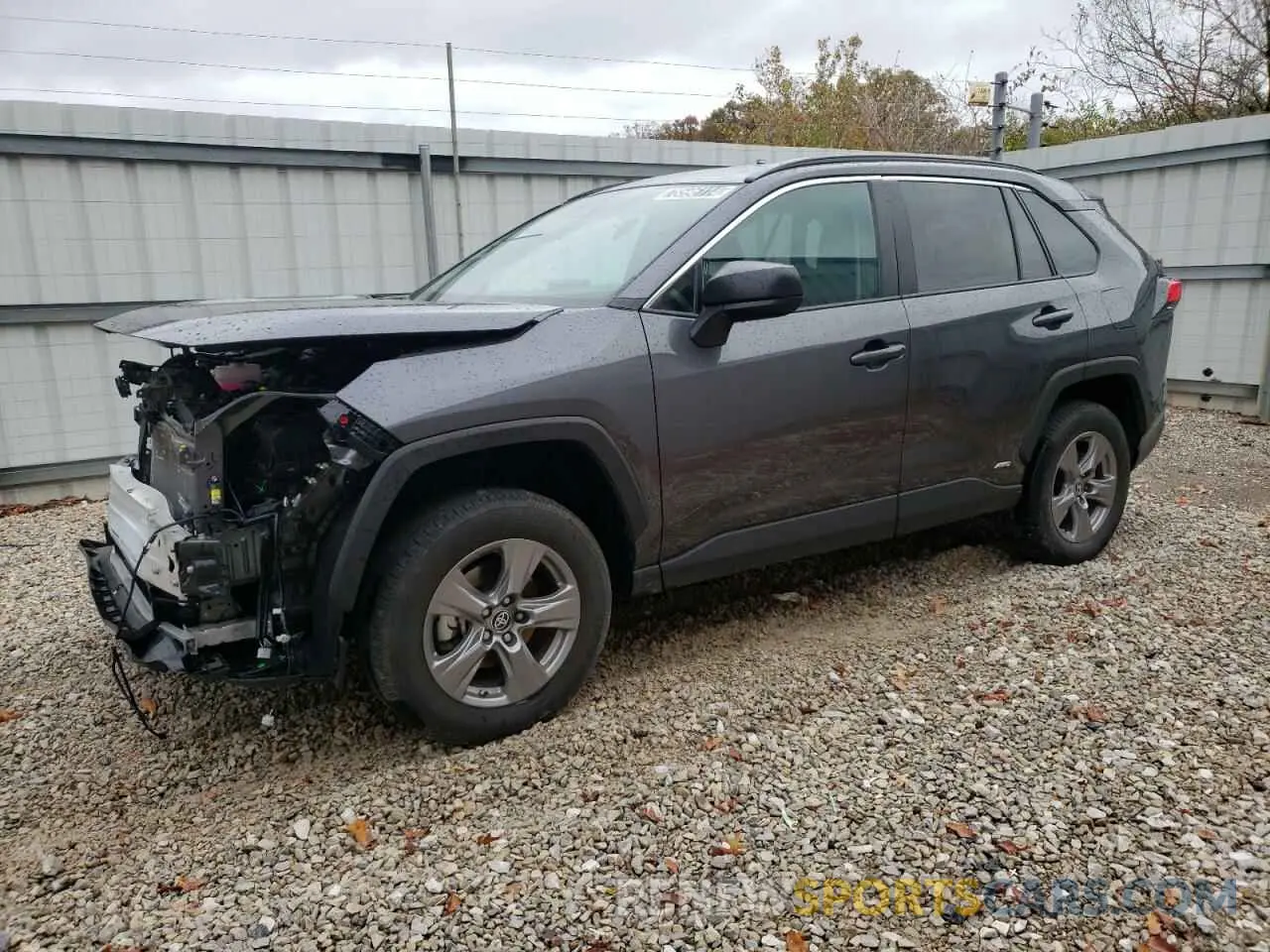 1 Photograph of a damaged car 4T3LWRFV8RU129728 TOYOTA RAV4 2024