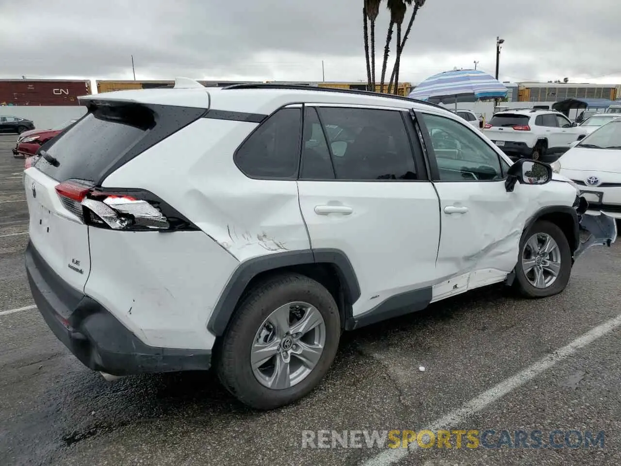 3 Photograph of a damaged car 4T3LWRFV8RU148909 TOYOTA RAV4 2024