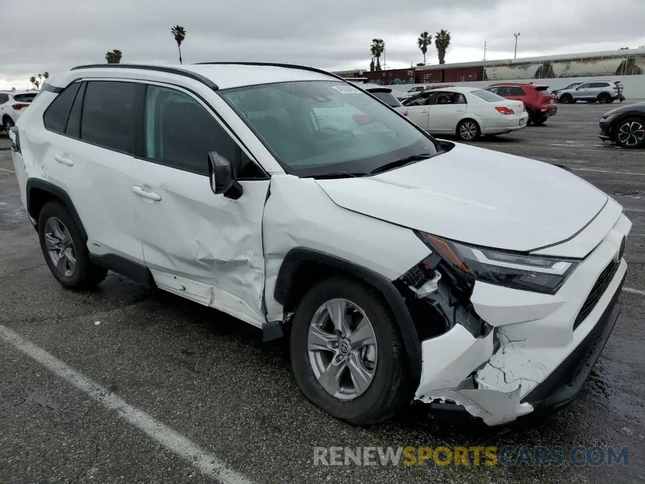 4 Photograph of a damaged car 4T3LWRFV8RU148909 TOYOTA RAV4 2024