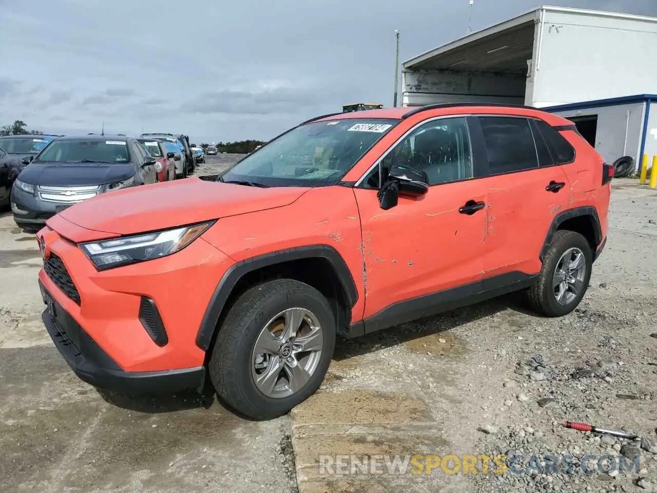 1 Photograph of a damaged car 4T3MWRFV1RU142874 TOYOTA RAV4 2024