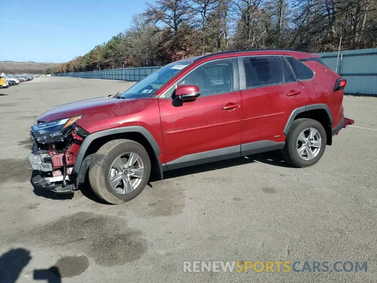 1 Photograph of a damaged car 4T3MWRFV3RU113506 TOYOTA RAV4 2024
