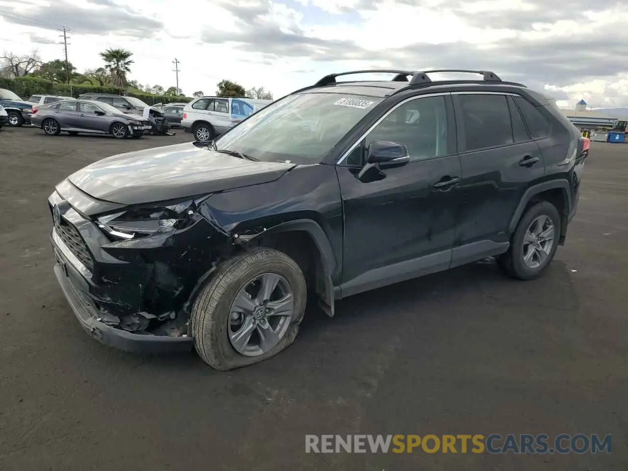 1 Photograph of a damaged car 4T3MWRFV7RU136951 TOYOTA RAV4 2024
