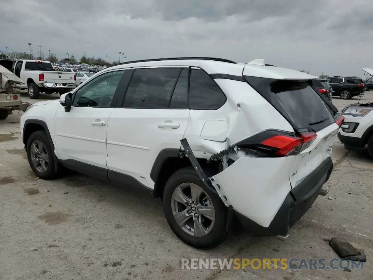 2 Photograph of a damaged car 4T3RWRFV0RU130883 TOYOTA RAV4 2024