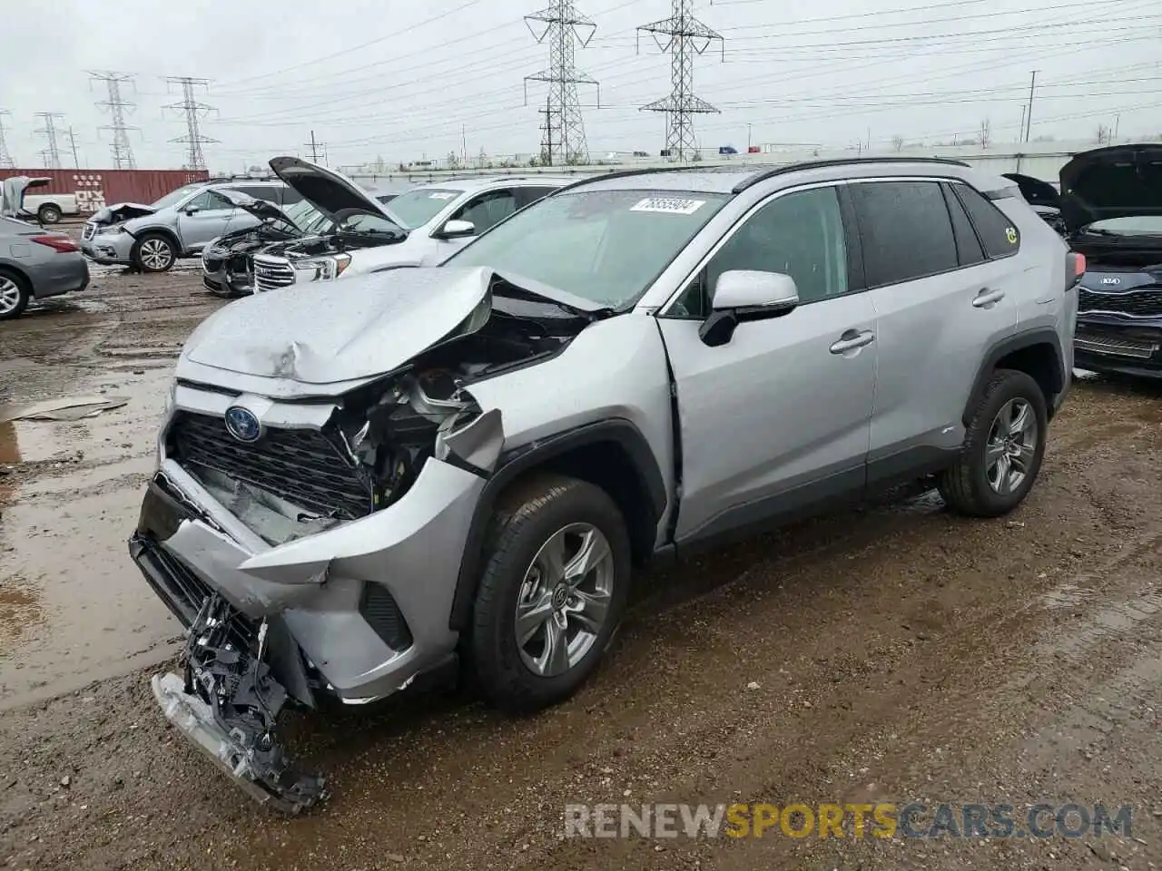 1 Photograph of a damaged car 4T3RWRFV2RU129914 TOYOTA RAV4 2024