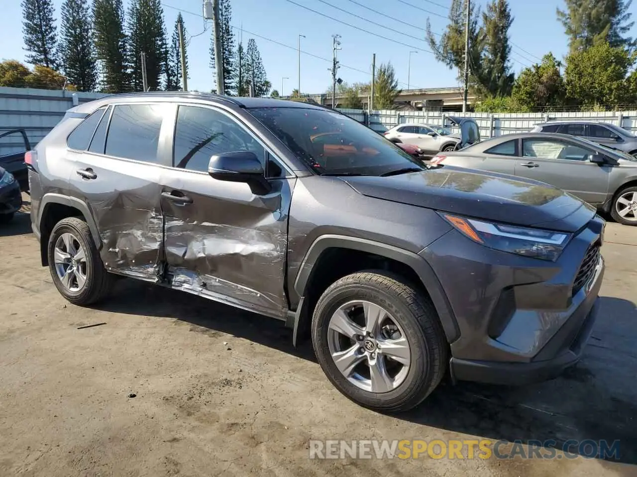 4 Photograph of a damaged car 4T3RWRFV4RU111351 TOYOTA RAV4 2024