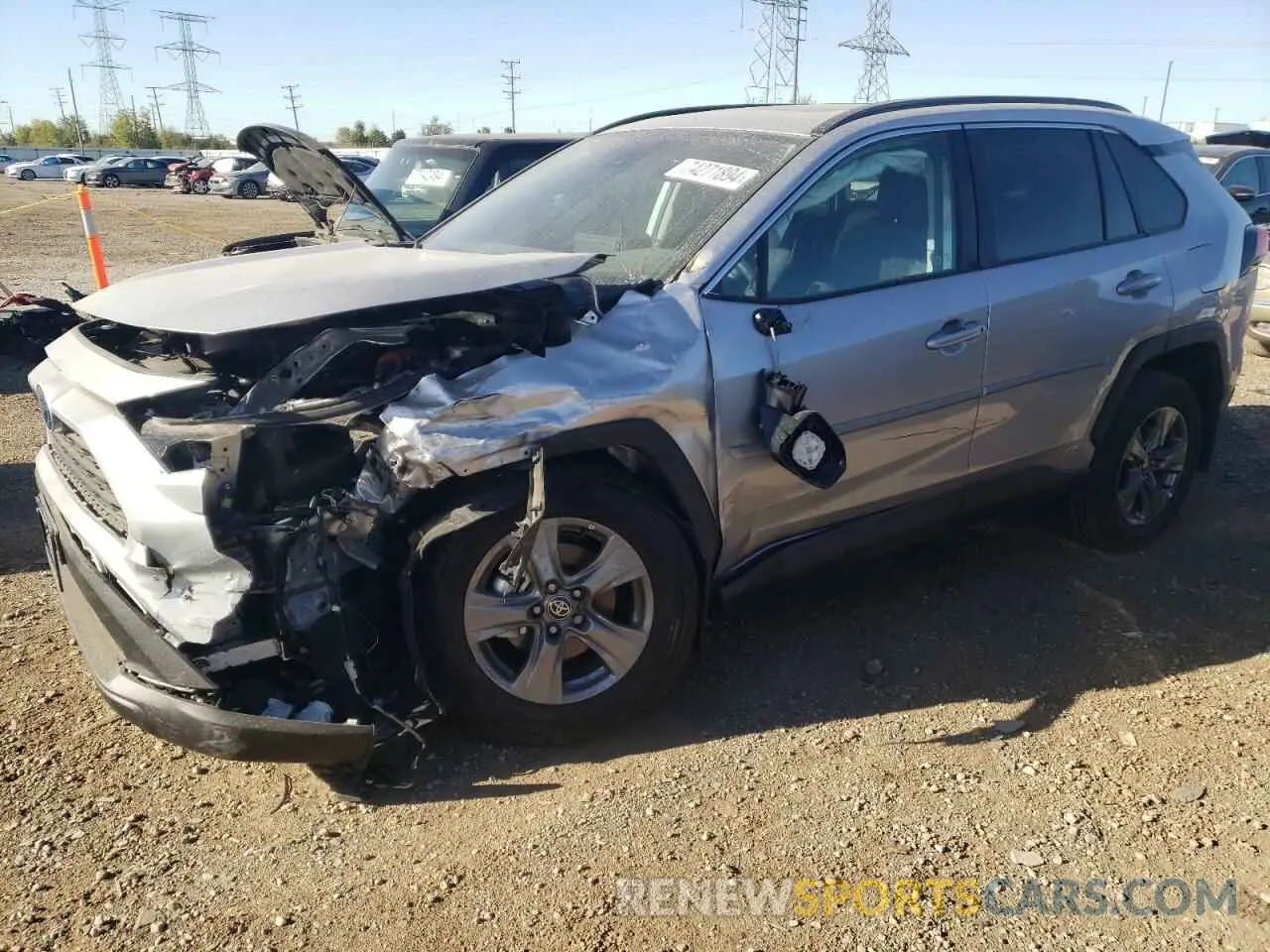 1 Photograph of a damaged car 4T3RWRFV4RU135620 TOYOTA RAV4 2024