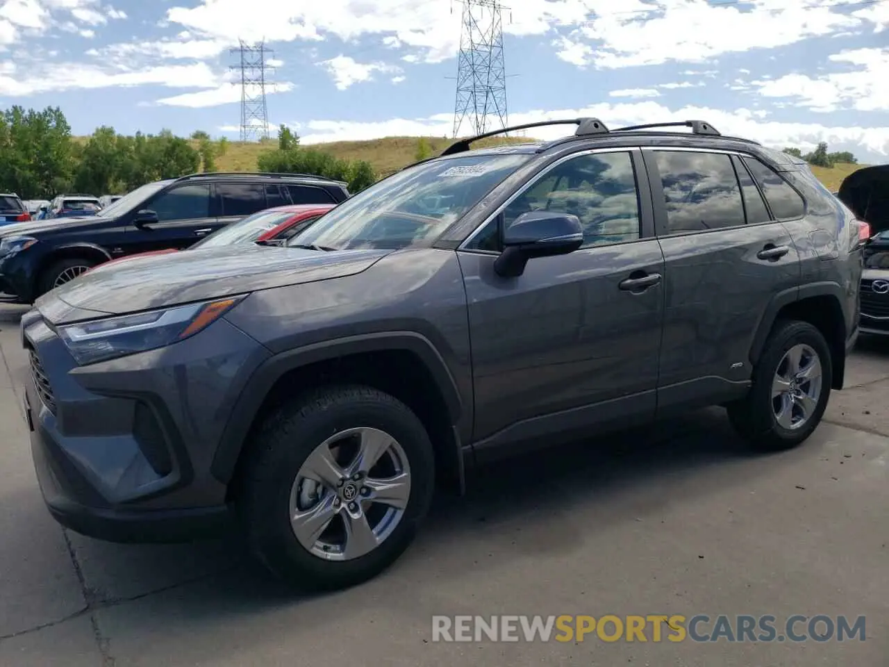 1 Photograph of a damaged car 4T3RWRFV5RU126781 TOYOTA RAV4 2024