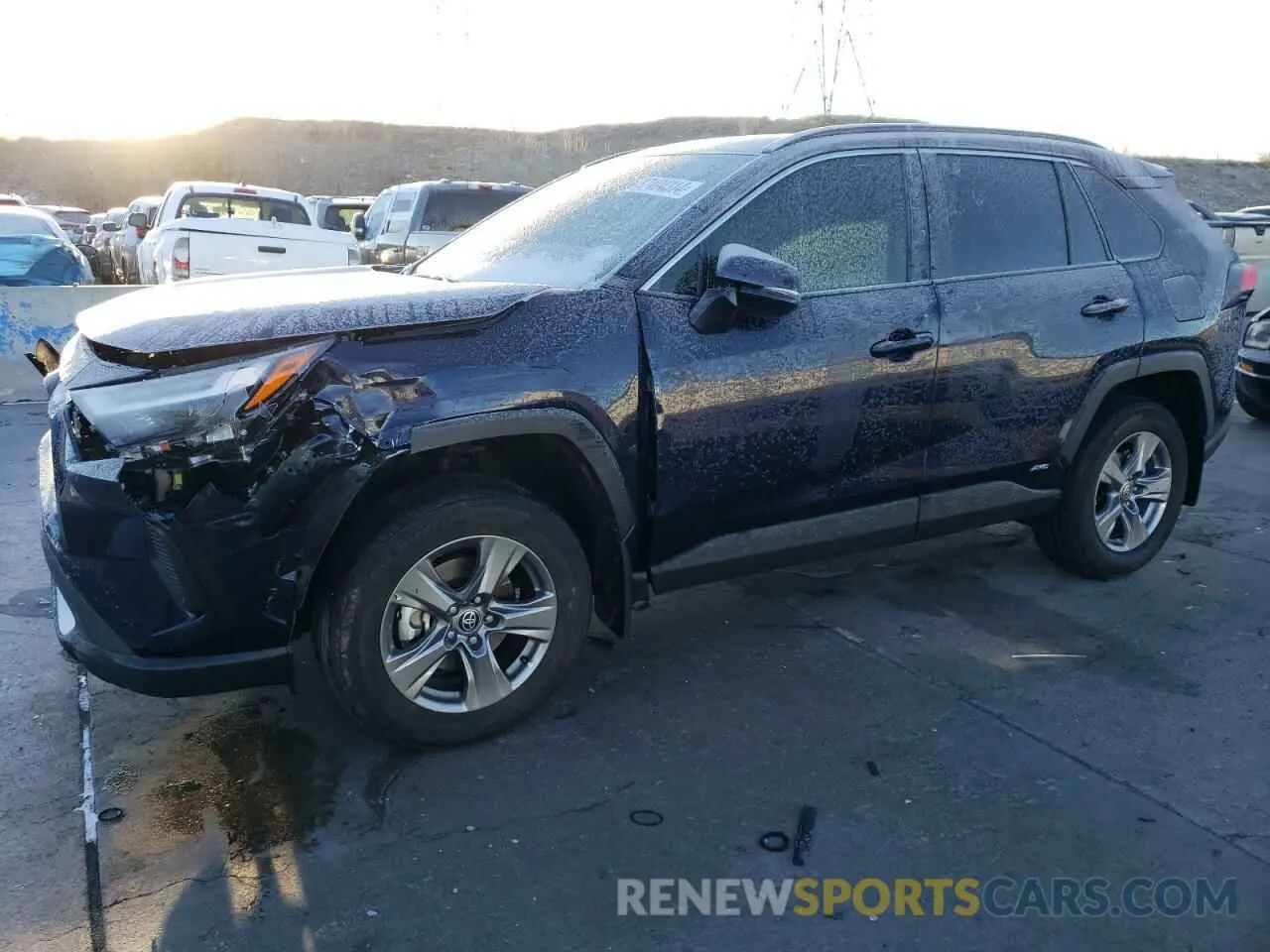 1 Photograph of a damaged car 4T3RWRFV6RU133237 TOYOTA RAV4 2024