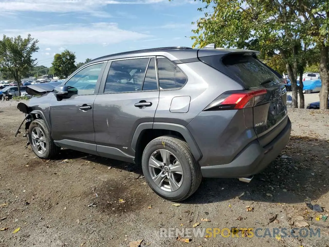 2 Photograph of a damaged car 4T3RWRFV7RU123770 TOYOTA RAV4 2024