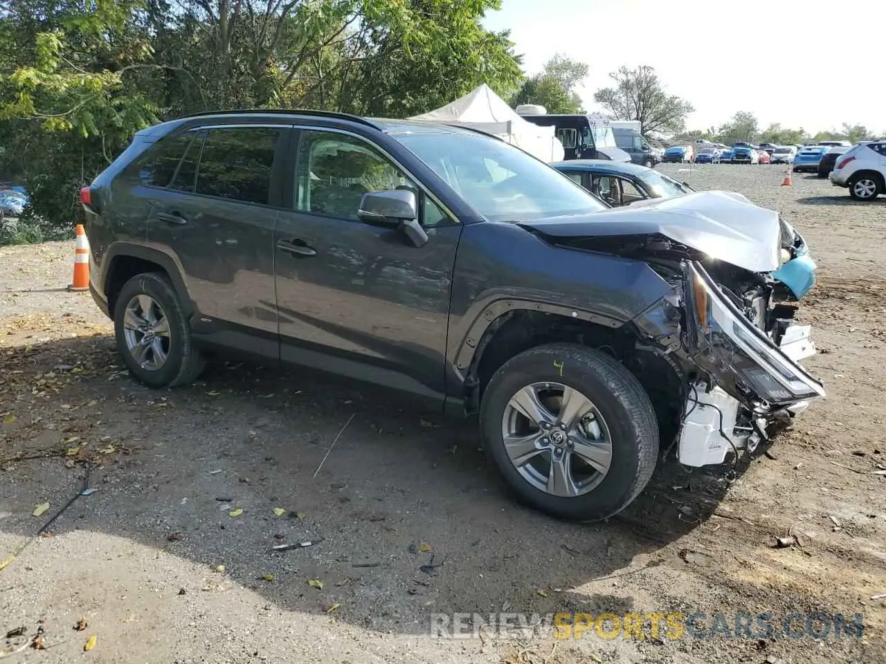 4 Photograph of a damaged car 4T3RWRFV7RU123770 TOYOTA RAV4 2024