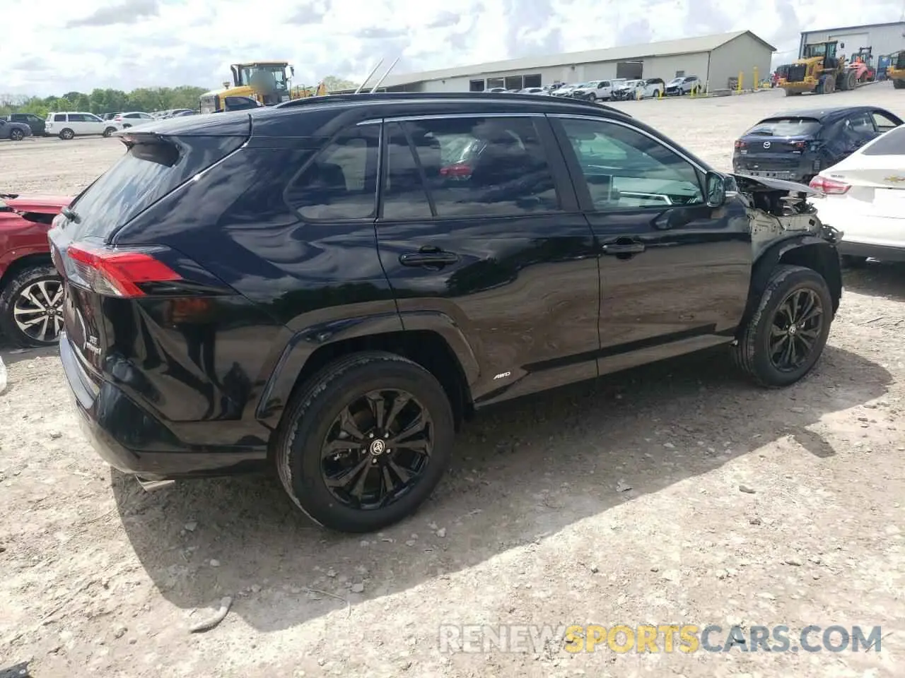 3 Photograph of a damaged car 4T3T6RFV5RU170060 TOYOTA RAV4 2024