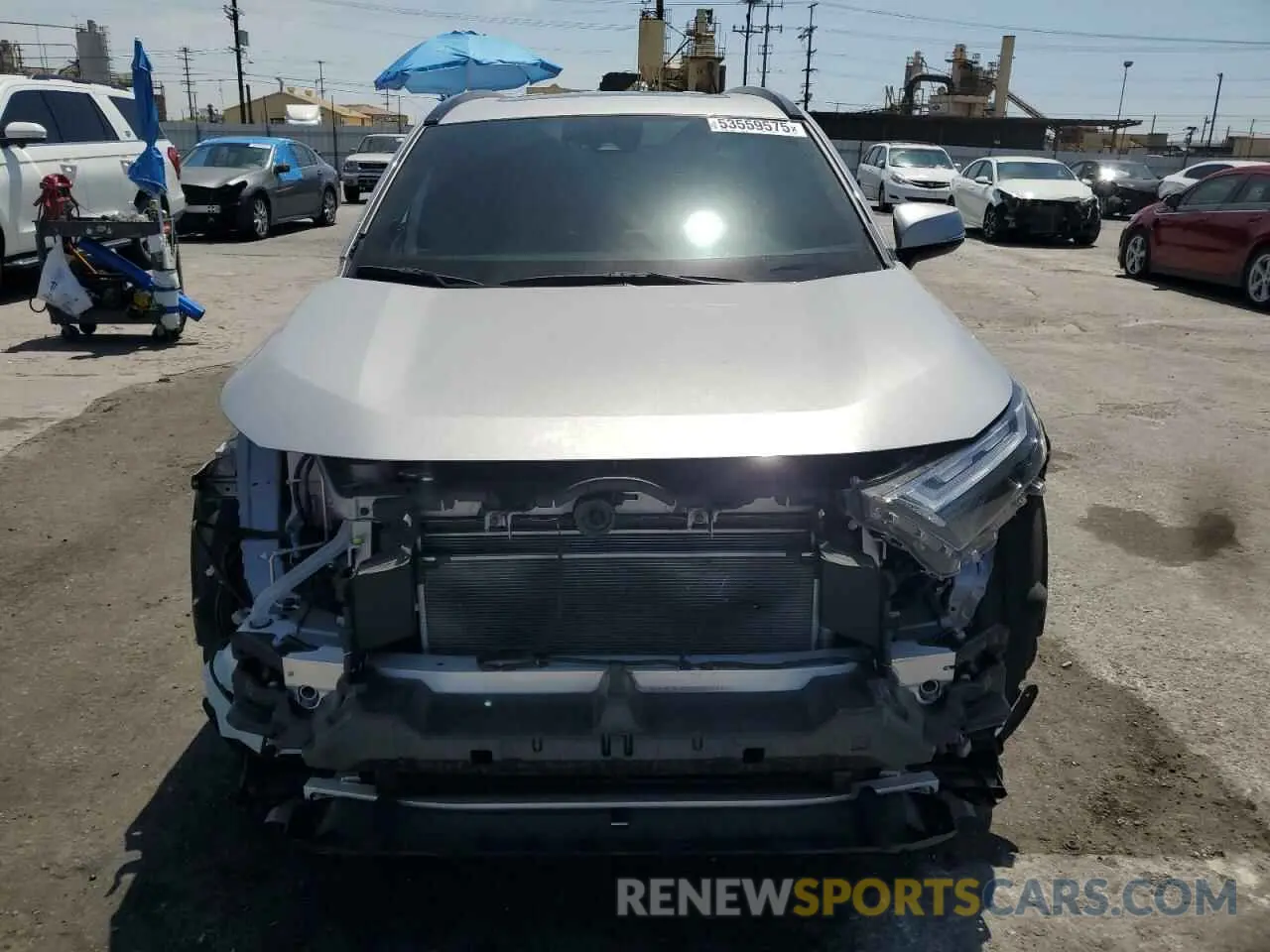 5 Photograph of a damaged car JTM16RFV2RD137098 TOYOTA RAV4 2024