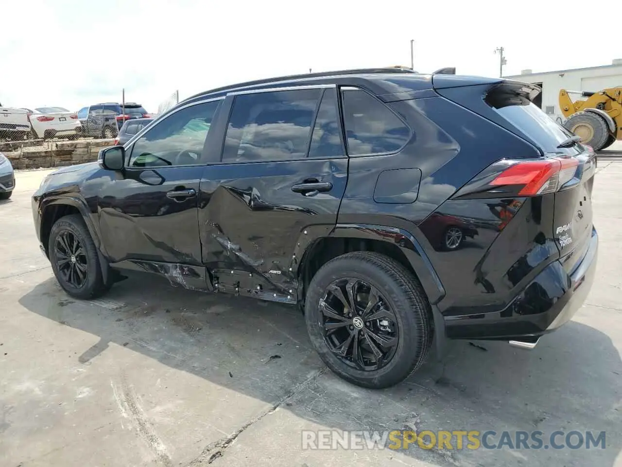 2 Photograph of a damaged car JTM16RFV4RJ054001 TOYOTA RAV4 2024