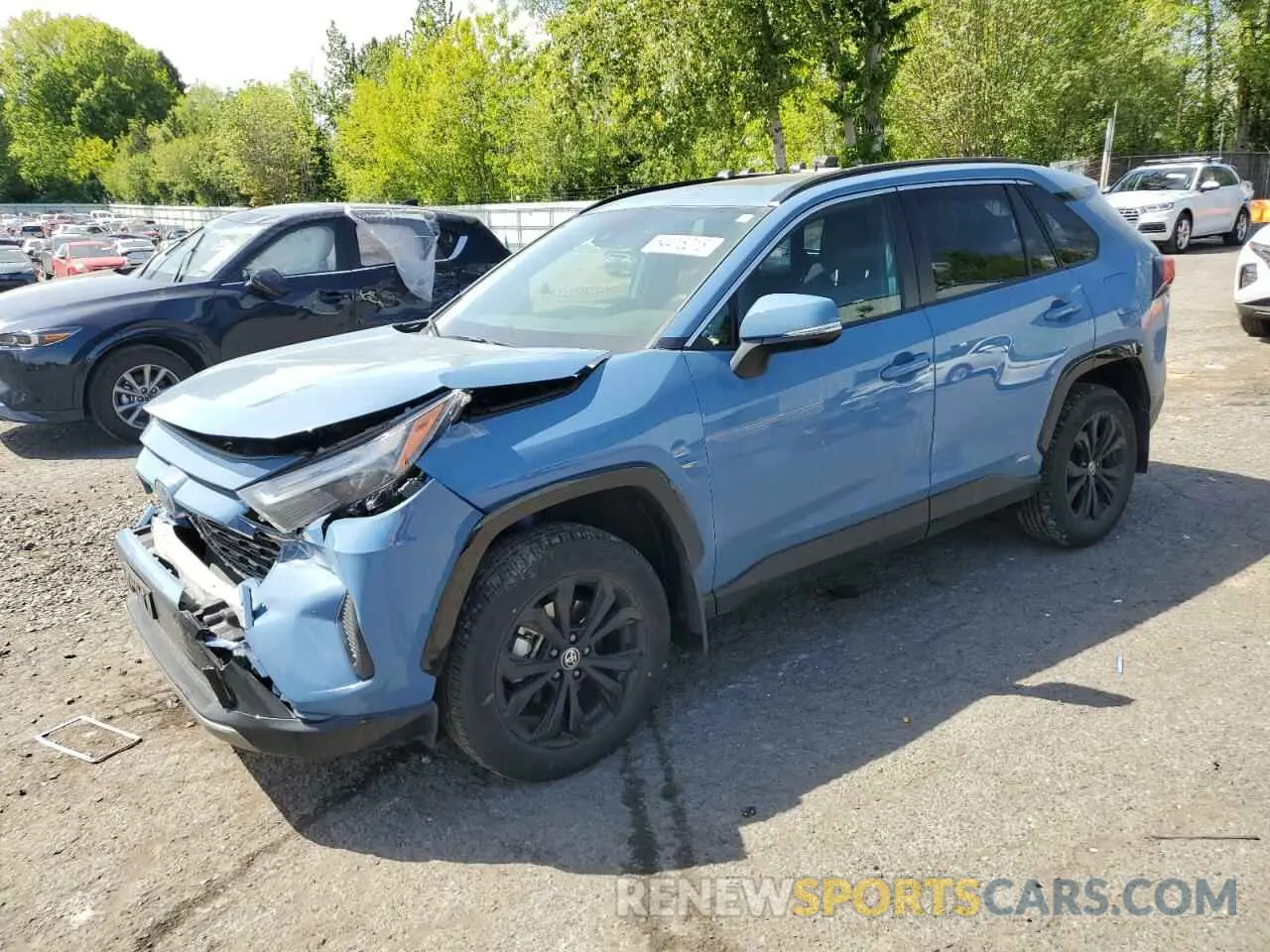 1 Photograph of a damaged car JTM16RFV6RD147620 TOYOTA RAV4 2024