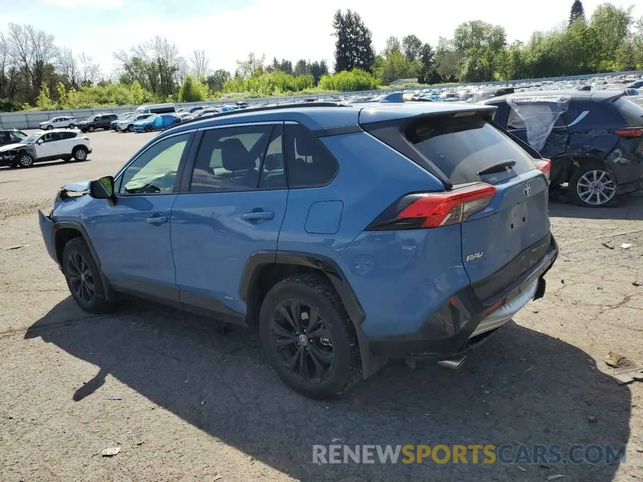 2 Photograph of a damaged car JTM16RFV6RD147620 TOYOTA RAV4 2024
