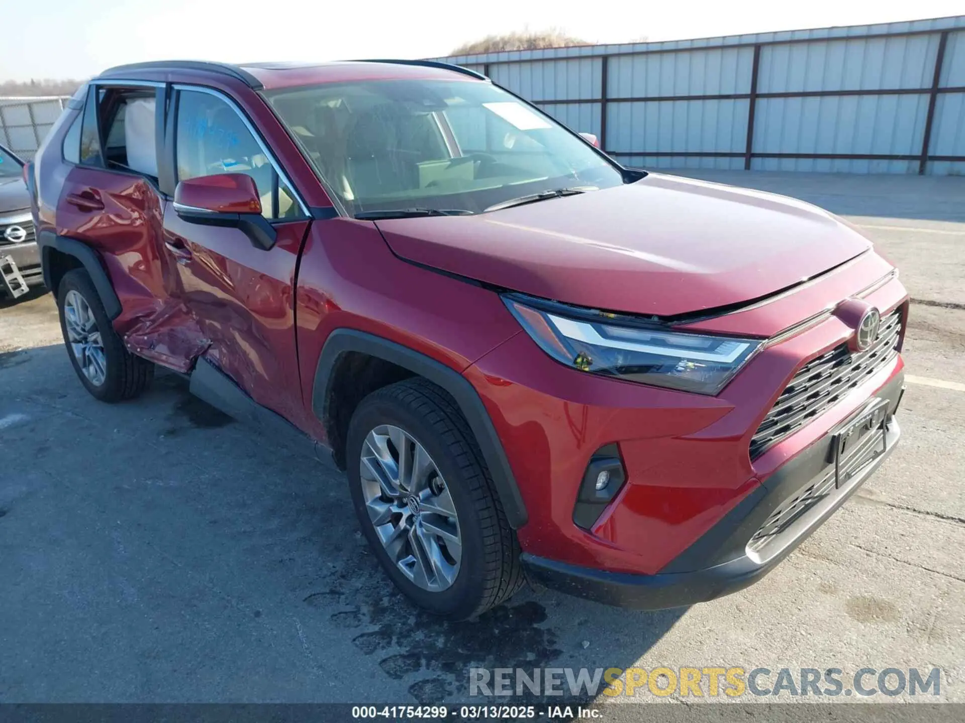 1 Photograph of a damaged car JTMA1RFV9RD109751 TOYOTA RAV4 2024